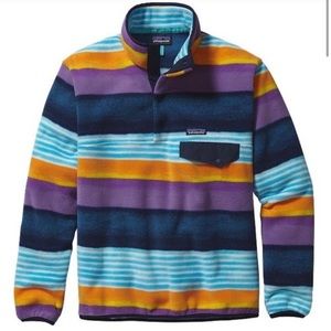 Patagonia Synchilla Fitz Stripe in Navy